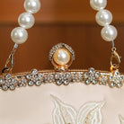 Beth and Brian Qipao-CY Hand-made, floral embroidery, hand-made Chinese Style Qipao bag