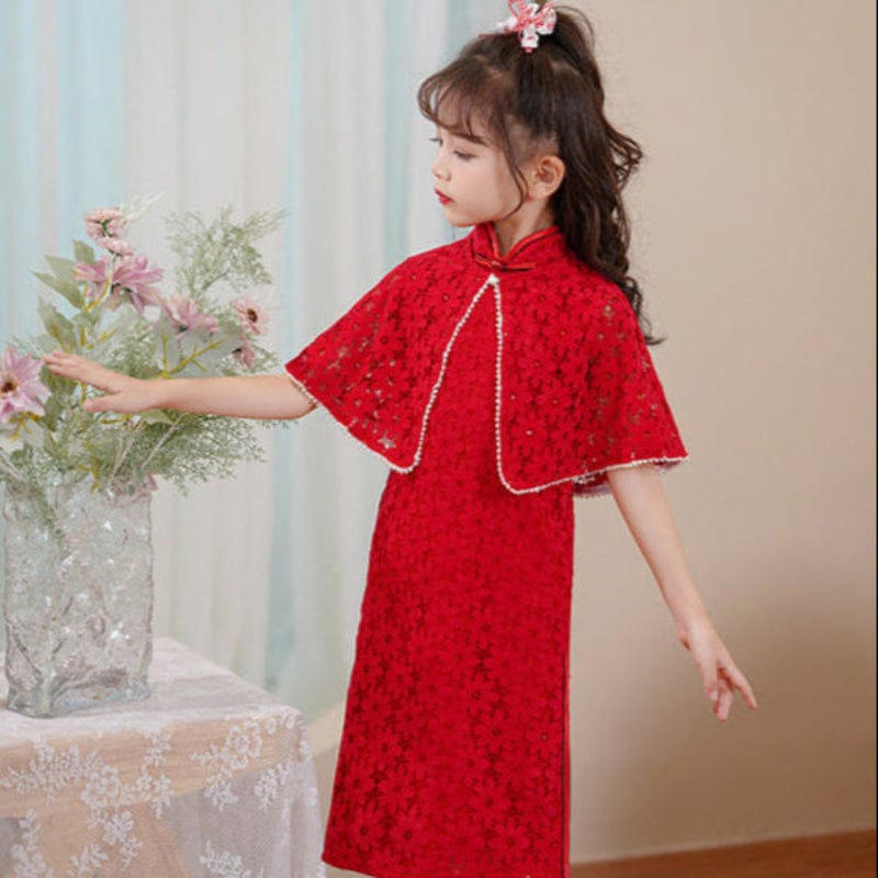 Beth and Brian Qipao-HGY Chinese New Year qipao for little girls
