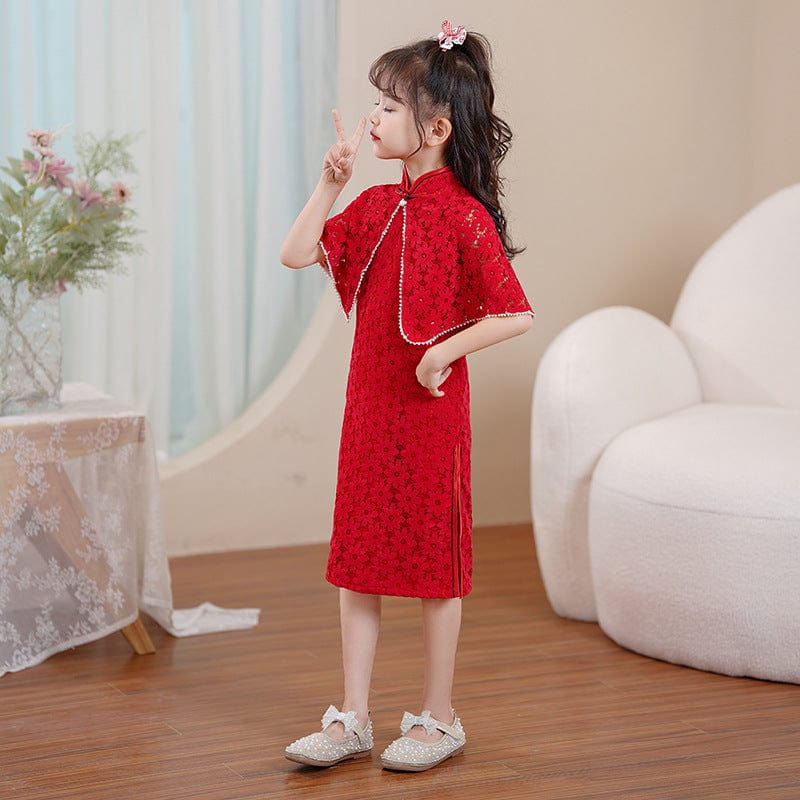 Beth and Brian Qipao-HGY Chinese New Year qipao for little girls