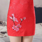 Beth and Brian Qipao-HQ Children Qipao dress, floral pattern Qipao dress for little girls