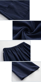 Beth and Brian Qipao-BXXGSF Linen fabric, Chinese Tang Suit set, Kong fu Suit set