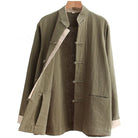 Cotton Tang suit shirt, Chinese traditional Martial Arts suit shirt