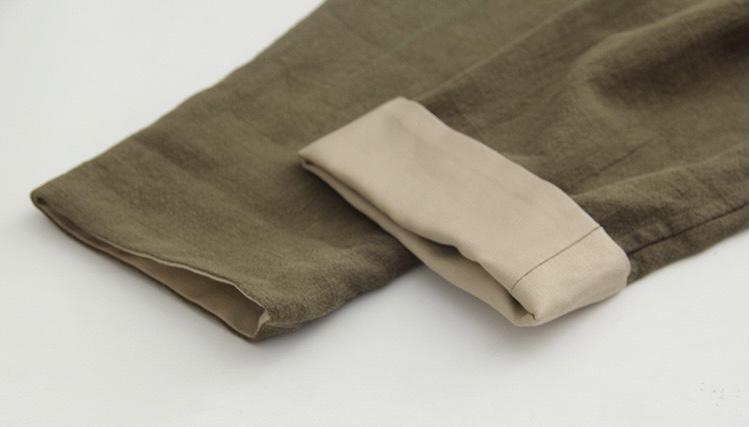 Cotton Tang suit shirt, Chinese traditional Martial Arts suit shirt