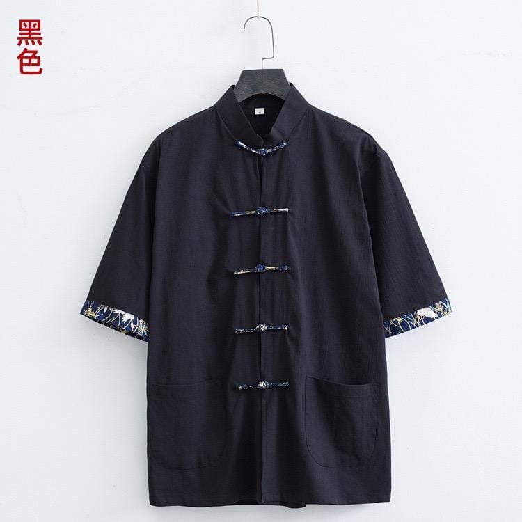 Cotton fabric, Chinese traditional Tang suit shirt