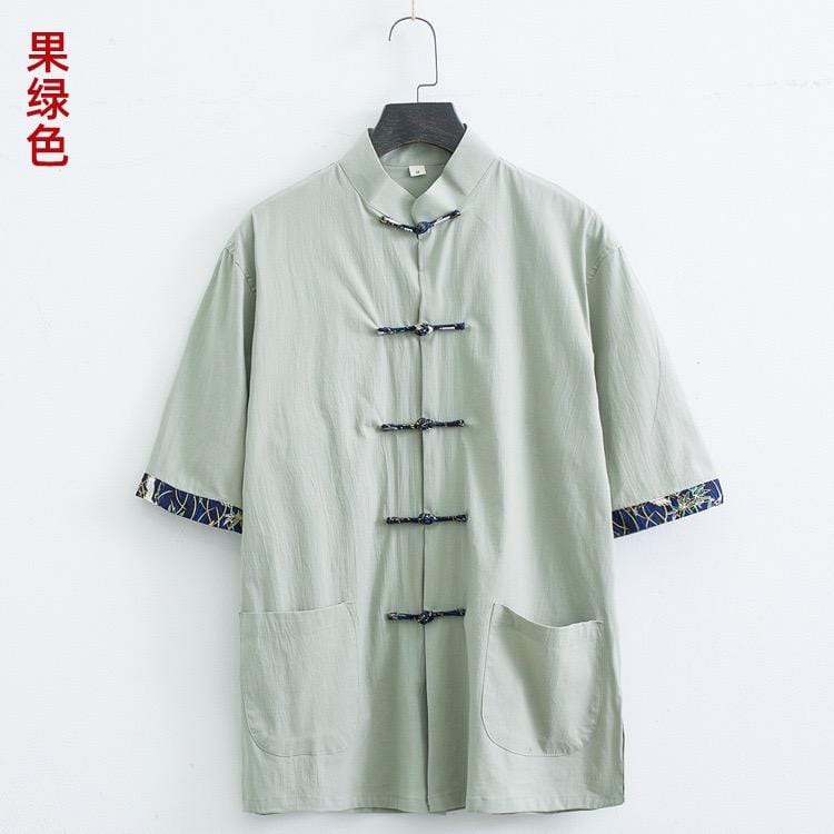 Cotton fabric, Chinese traditional Tang suit shirt