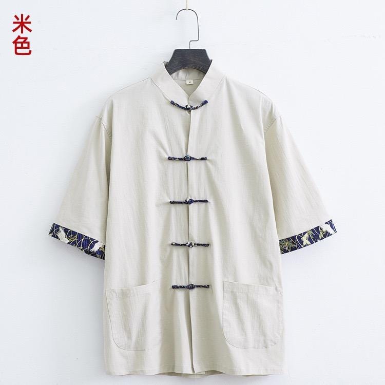 Cotton fabric, Chinese traditional Tang suit shirt