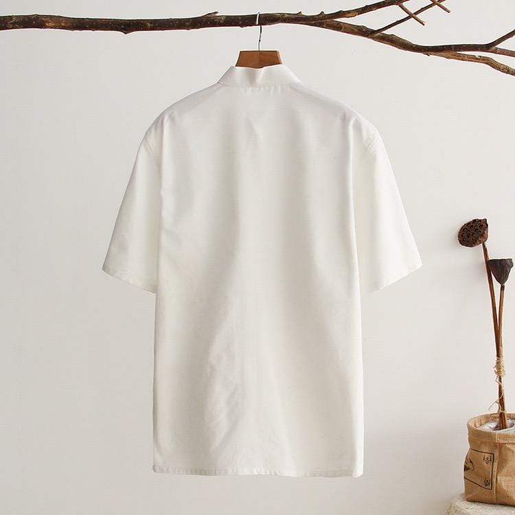 Cotton fabric, Tang suit shirt, Chinese kung fu shirt