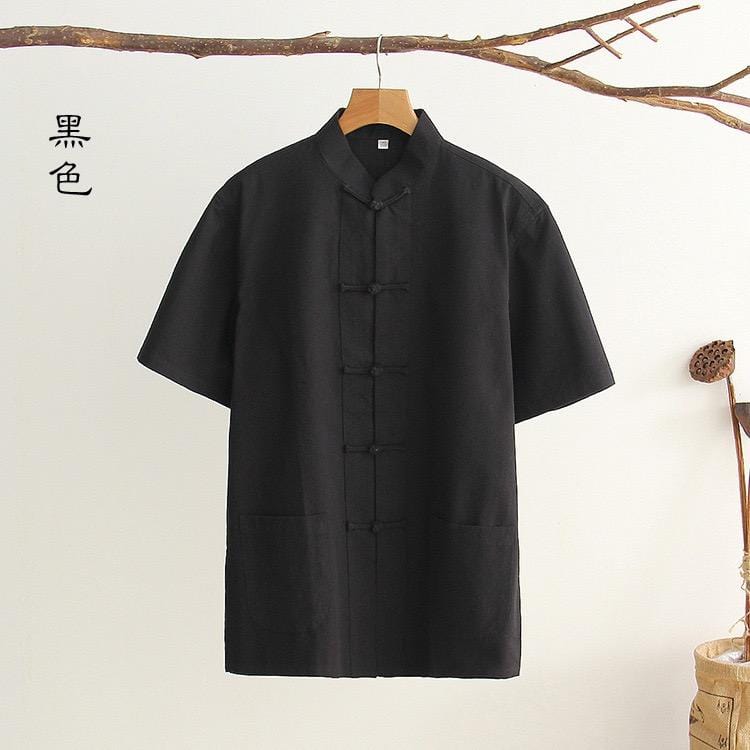 Cotton fabric, Tang suit shirt, Chinese kung fu shirt