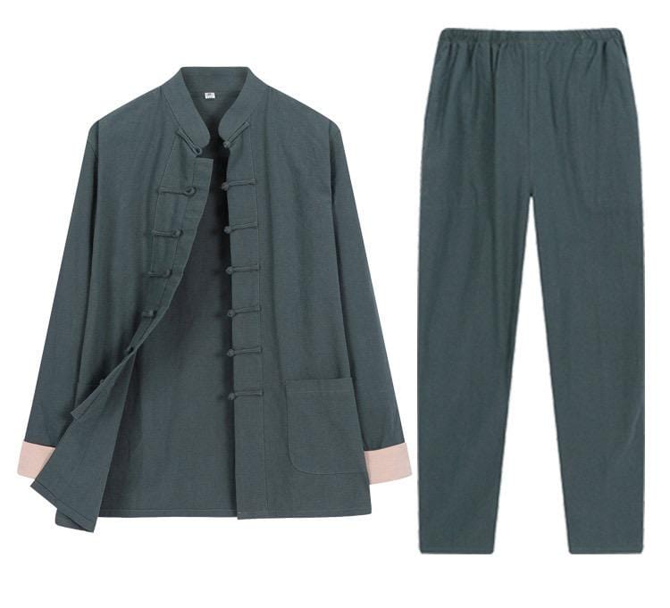 Beth and Brian Qipao - YTTZ Plus size, cotton fabric, Chinese Tang suit jacket and Tang suit set