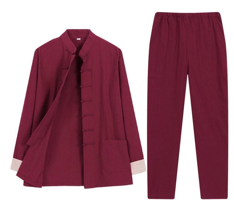 Beth and Brian Qipao - YTTZ Plus size, cotton fabric, Chinese Tang suit jacket and Tang suit set