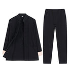 Beth and Brian Qipao - YTTZ Plus size, cotton fabric, Chinese Tang suit jacket and Tang suit set