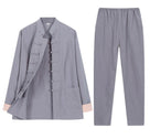 Beth and Brian Qipao - YTTZ Plus size, cotton fabric, Chinese Tang suit jacket and Tang suit set