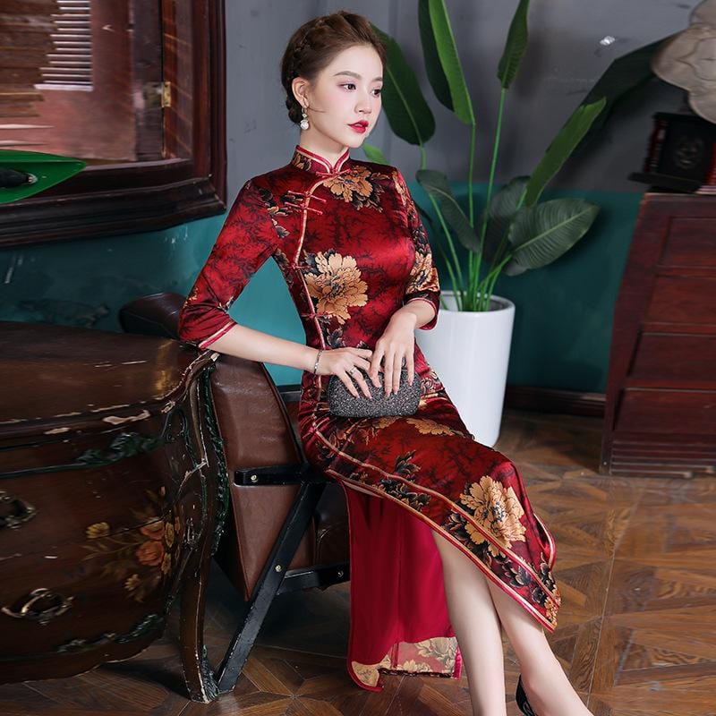 Mulberry Silk Qipao Collection Beth and Brian Qipao
