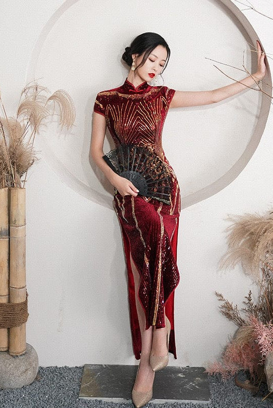 Pageant and Prom Qipao Beth&Brian Qipao Pageant and Prom Qipao Beth&Brian Qipao