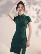 Beth and Brian Qipao - HQJ short qipao