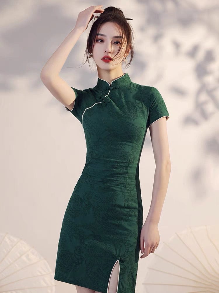 Beth and Brian Qipao - HQJ short qipao