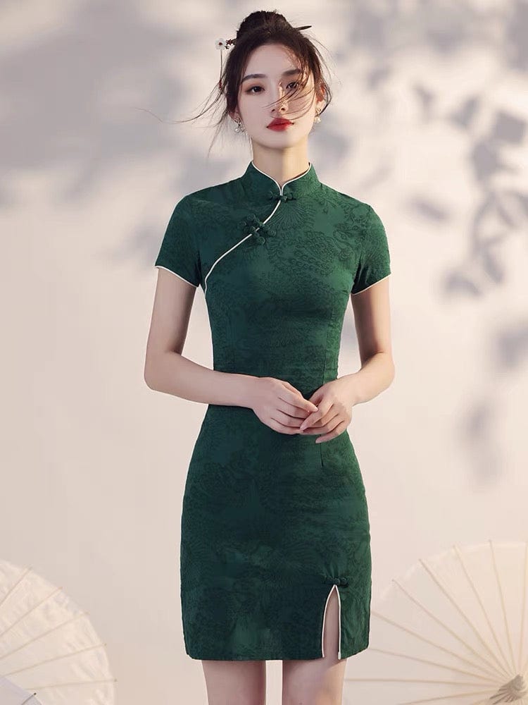 Beth and Brian Qipao - HQJ short qipao