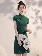 Beth and Brian Qipao - HQJ short qipao