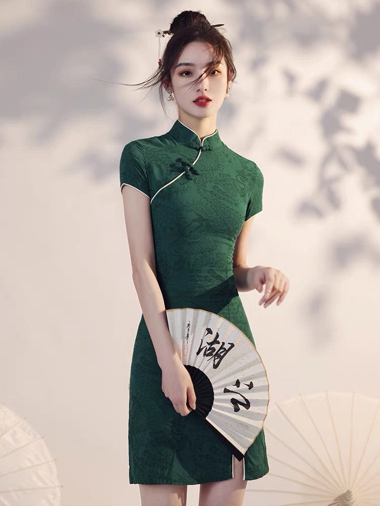 Beth and Brian Qipao - HQJ short qipao