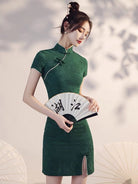 Beth and Brian Qipao - HQJ short qipao