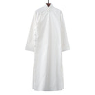 Beth and Brian Qipao - YTTZ Cotton fabric, Chinese Tang suit set and Crosstalk gown