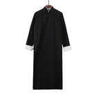 Beth and Brian Qipao - YTTZ Cotton fabric, Chinese Tang suit set and Crosstalk gown