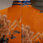 Beth and Brian Qipao- DSM Spring and summer collection, silk long Qipao